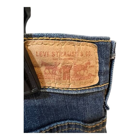 Levi's 512 Women’s Perfectly SLIMMING Bootcut 12M Dark Blue Stretch LEVG685 - Picture 5 of 10